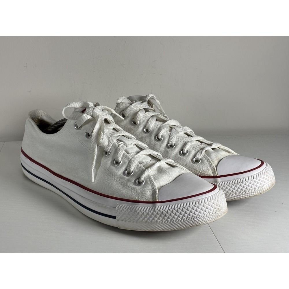 Size 13 - Converse Chuck Taylor All Star Low Optic White